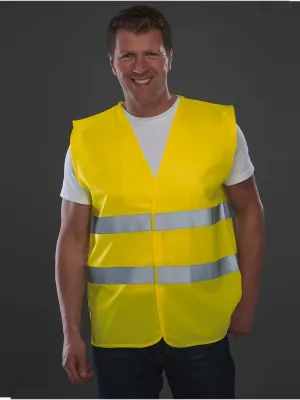 Hi-Vis 2 Bands Waistcoat