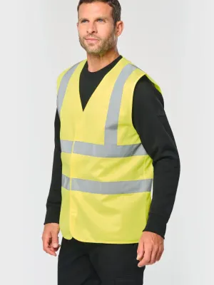 Unisex adult high-visibility vest