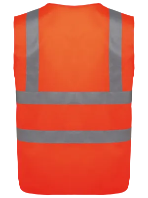 Unisex adult high-visibility vest – Hi Viz Orange