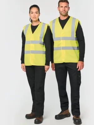 Unisex adult high-visibility vest