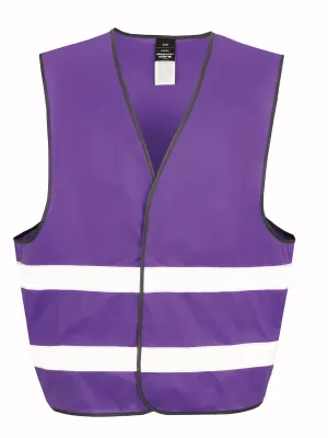 Core enhanced visibility vest – Purple
