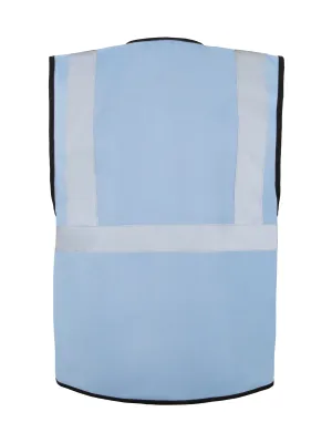 Hamburg Comfort Safety Vest – Sky Blue