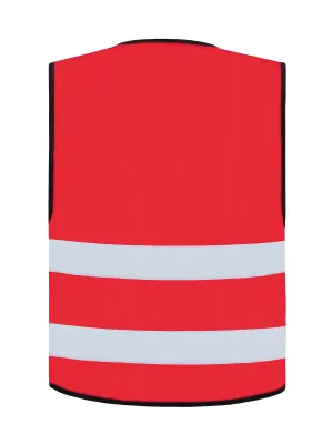 Chaleco de seguridad Dortmund – Red