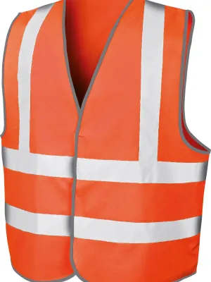 High Viz Motorway Vest – Fluorescent Orange