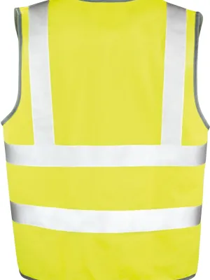 High Viz Motorway Vest – Fluorescent Yellow