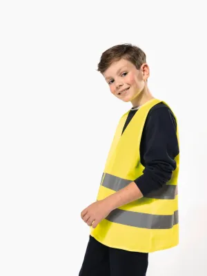 Chaleco de visibilidad infantil