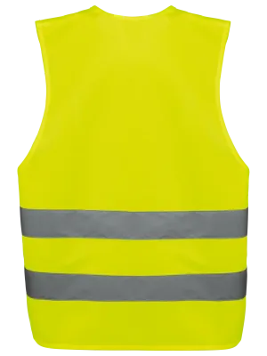 Chaleco de visibilidad infantil – Hi Viz Yellow