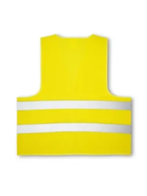 YELLOWSTONE. Gilet haute visibilité 100% polyester