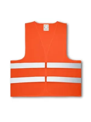 YELLOWSTONE. Gilet haute visibilité 100% polyester