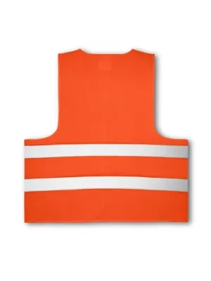 YELLOWSTONE. Gilet haute visibilité 100% polyester