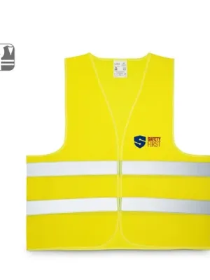 YELLOWSTONE. Gilet haute visibilité 100% polyester