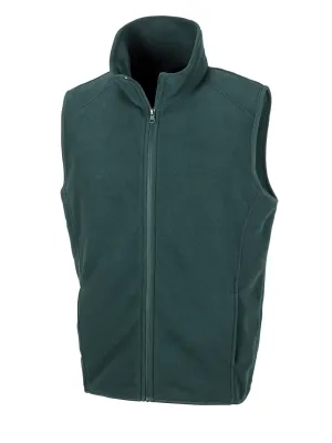 Micro fleece gilet – Forest Green