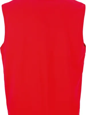 Micro fleece gilet – Red