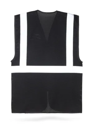 Larisa Multifunctional Mesh Vest – Black