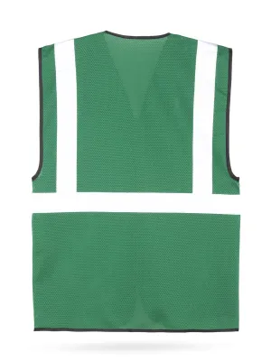 Larisa Multifunctional Mesh Vest – Forest Green