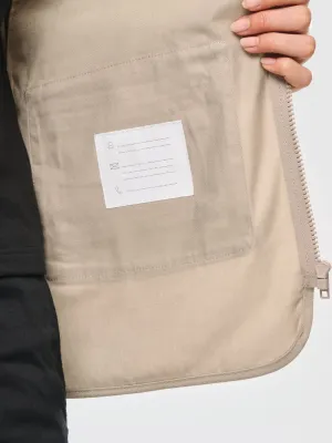 Unisex lined multi-pocket polycotton vest
