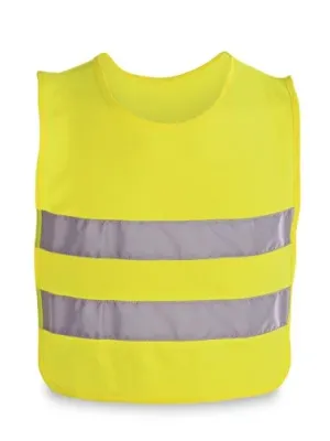 MIKE. Gilet réfléchissant pour enfant, 100 % polyester