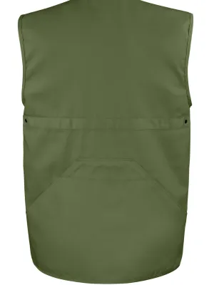 Safari Waistcoat – Lichen Green