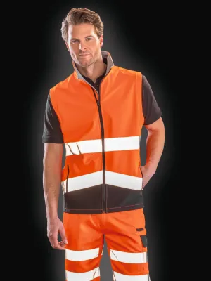 High-Viz softshell jacket