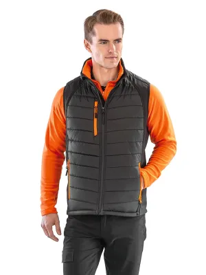 Chaleco softshell acolchado black compass reciclado