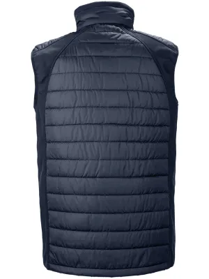 Chaleco softshell acolchado black compass reciclado – Navy / Red
