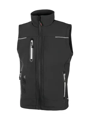 Men's Universe softshell bodywarmer – Asphalt Grey
