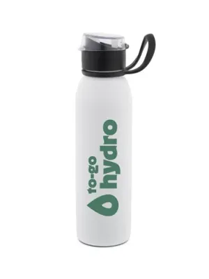 LEMIEUX. Gourde de sport en acier inoxydable (90 % recyclé) 670 mL