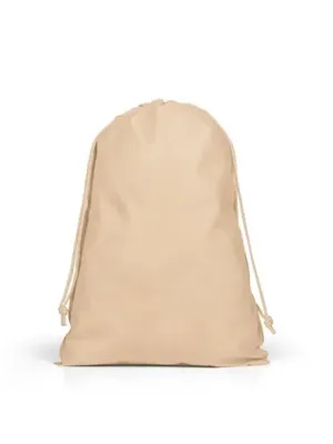 GIFT BAG L. Grand sac non tissé thermoscellé (60 g/m²) – Brun clair