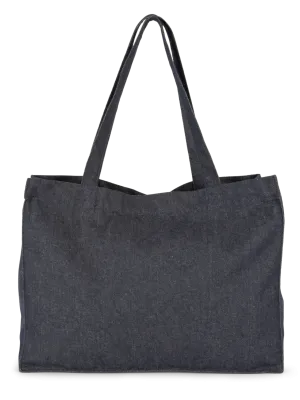 Grand sac shopping denim – Recycled Denim