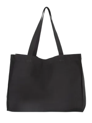Grand sac shopping en coton recyclé – Black Night