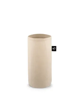 STOREY. Recycled felt sleeve (100% rPET) ideal for bottles – Beige