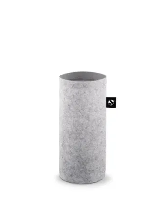 STOREY. Recycled felt sleeve (100% rPET) ideal for bottles – Gris clair