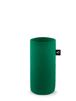 STOREY. Recycled felt sleeve (100% rPET) ideal for bottles – Vert foncé