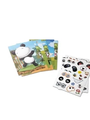 MADAGASCAR. Sticker set with six sheets