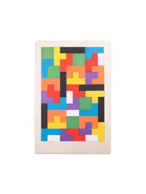MOKI. Jeu de construction et d'emboîtement en contreplaqué