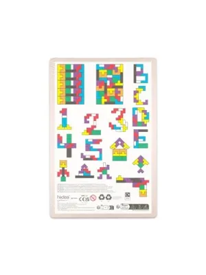 MOKI. Jeu de construction et d'emboîtement en contreplaqué