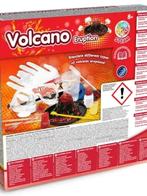 VOLCANIC ERUPTION GAME. Jeu éducatif pour enfants