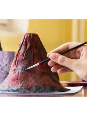 VOLCANIC ERUPTION GAME. Jeu éducatif pour enfants