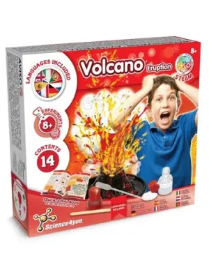 VOLCANIC ERUPTION GAME. Jeu éducatif pour enfants