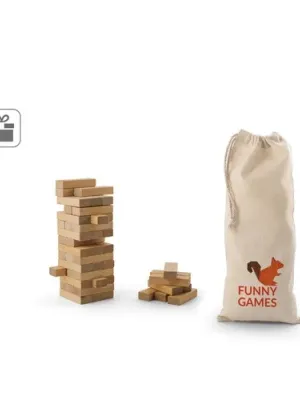 FLIK. Jeu en bois de 54 pièces