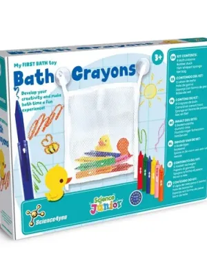 BATH CRAYONS. Jouets éducatifs pour enfants