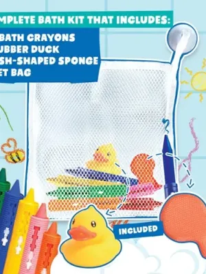 BATH CRAYONS. Jouets éducatifs pour enfants