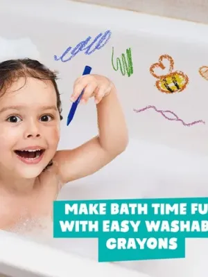 BATH CRAYONS. Jouets éducatifs pour enfants