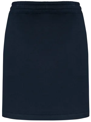 Jupe molleton écoresponsable femme – Navy