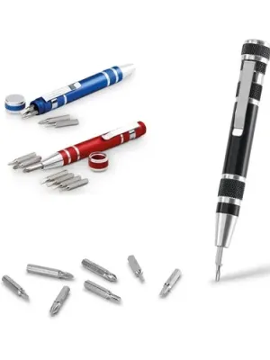 TOOLPEN. Pen shaped screwdriver set