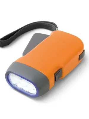 EDDIE. Lampe de poche dynamo avec 3 LEDs