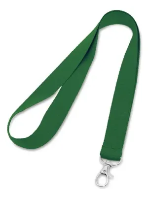 LARIAT. Lanyard en polyester – Vert