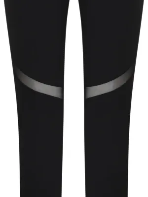 Women's Panelled Leggings – Black