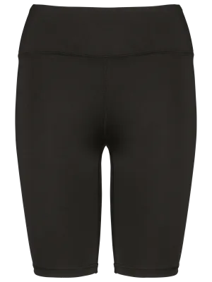 Legging mi-long écoresponsable femme – Black