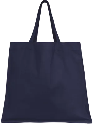 Long sac shopping écoresponsable – Navy Blue